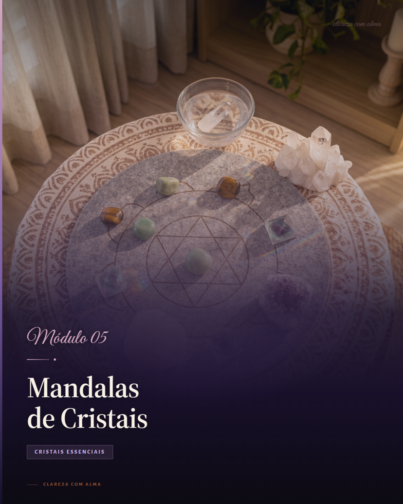 Mandalas de Cristais