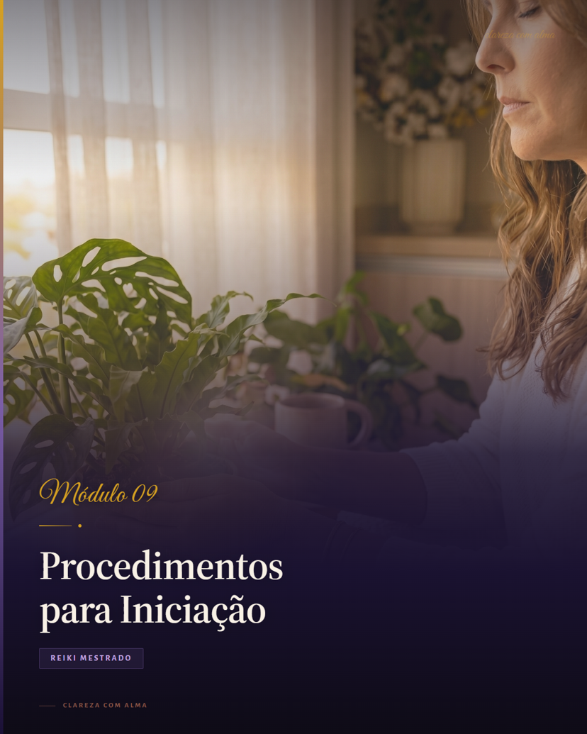 Procedimentos de Iniciação