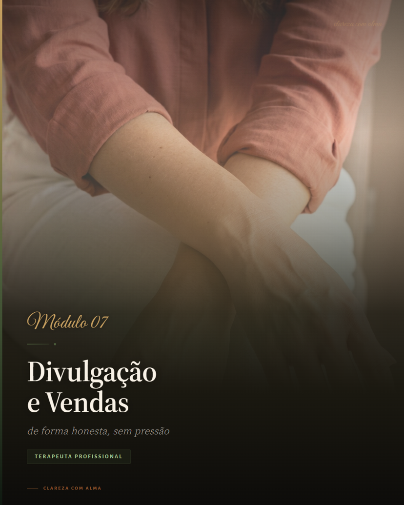 Divulgação e Vendas